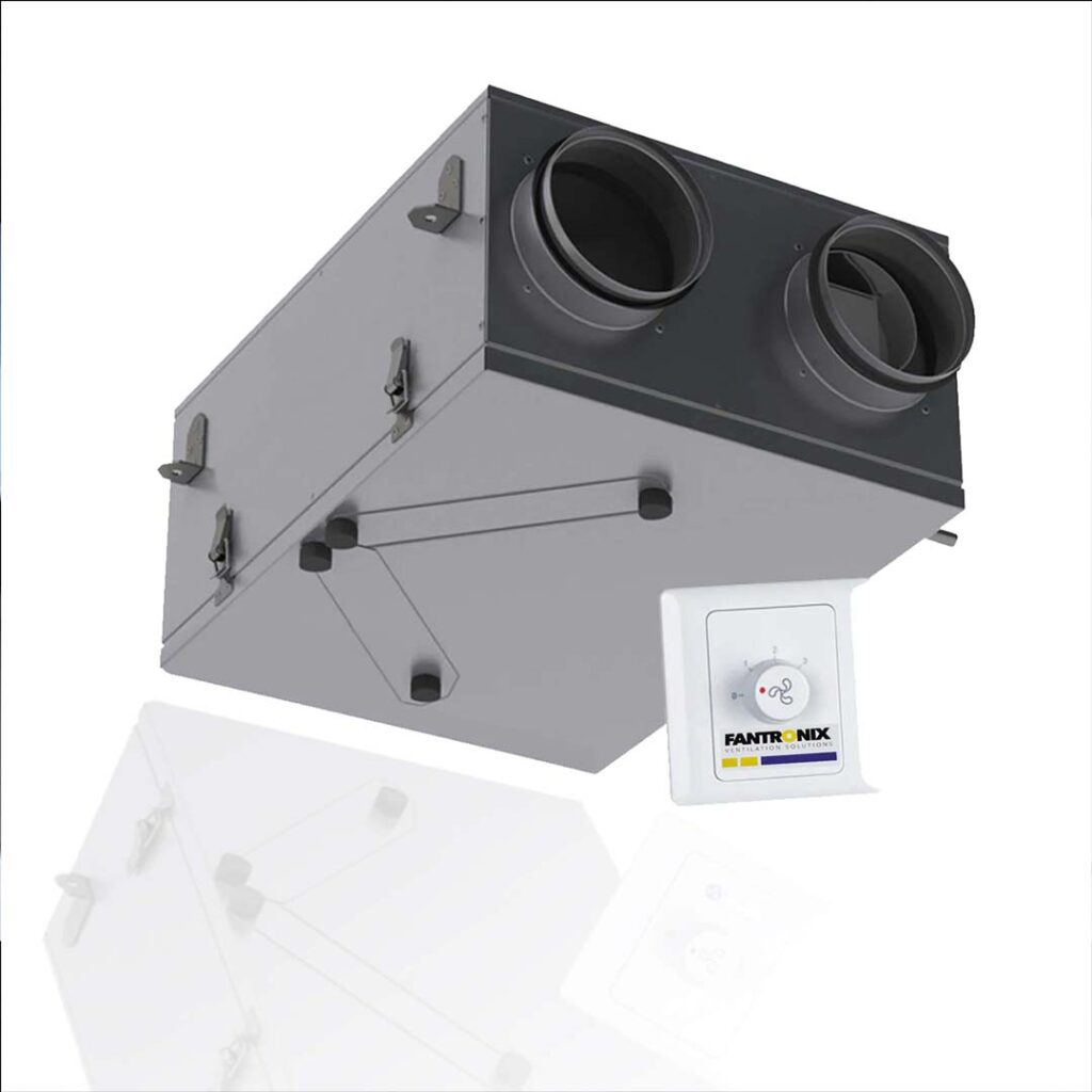 FTX ventilation heat exchanger unit