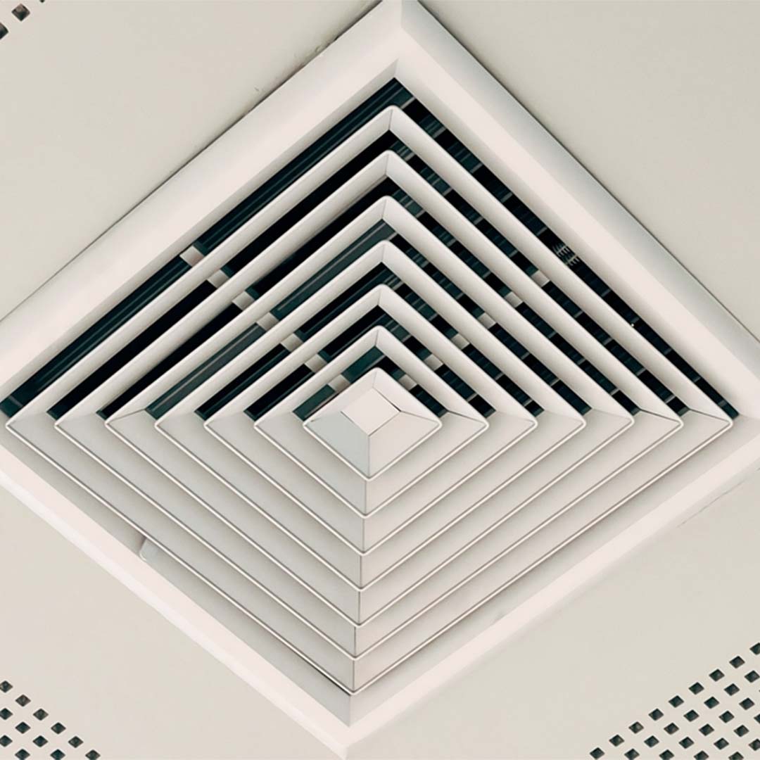 Modern home ventilation system with air vents