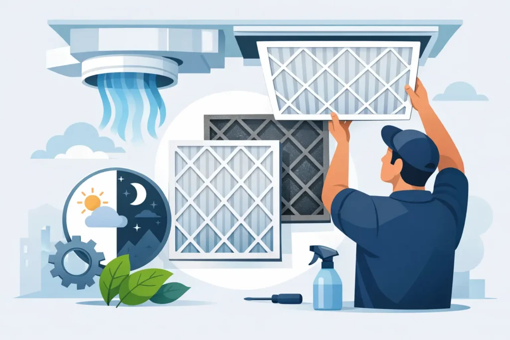 Hur ofta ska du byta ventilationsfilter?