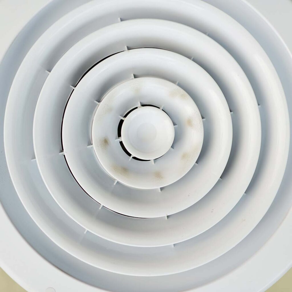 ventilation air filter close up HVAC