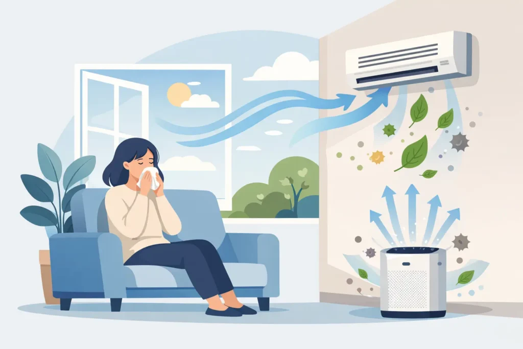 Ventilation för allergiker hemma som gör skillnad